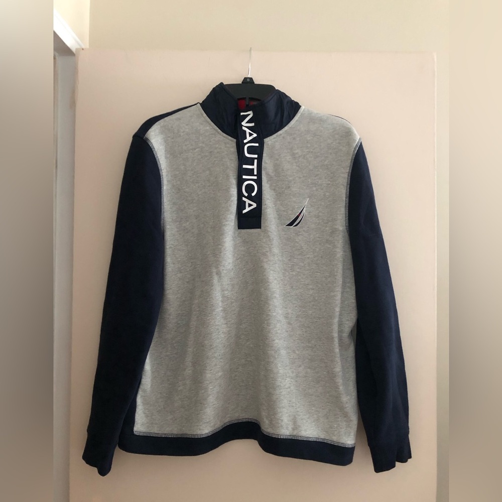 Nautica collared sweatshirt